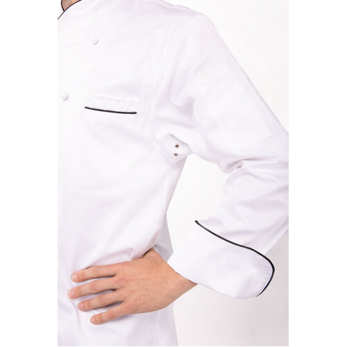 Chef Works Monte Carlo Premium Cotton Chef Jacket - ECCB-38 - ECCB-38