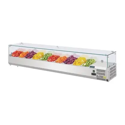 Polar G611-A G-Series Countertop Prep Fridge 10x 1/4 GN - G611-A