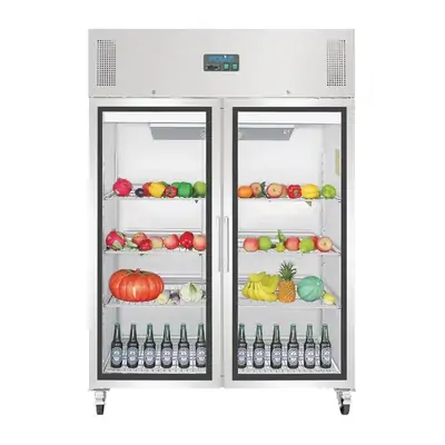 Polar GH219-A G-Series Gastro Display Glass Door Fridge - 1200Ltr - GH219-A