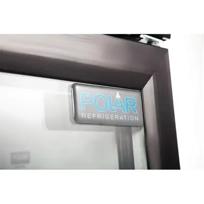 Polar GL004-A G-Series Counter Back Bar Cooler with Hinged Doors 330Ltr - GL004-A