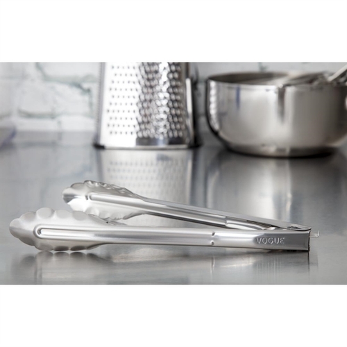 Vogue Kitchen Tongs - 240mm - J608