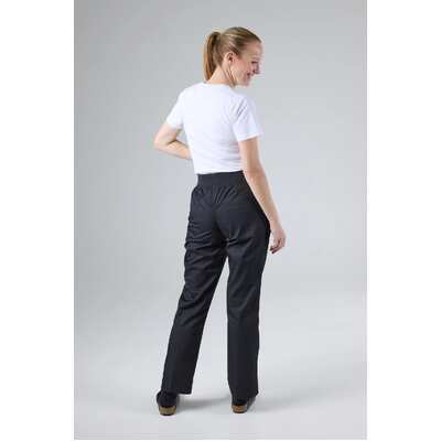 Lightweight Womens Slim Chef Pants - Black - PBN01W-BLK-XS - PBN01W-BLK-XS