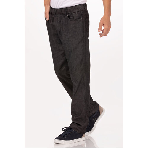 Chef Works Gramercy Chef Pants - PEE01-BLK-XS - PEE01-BLK-XS