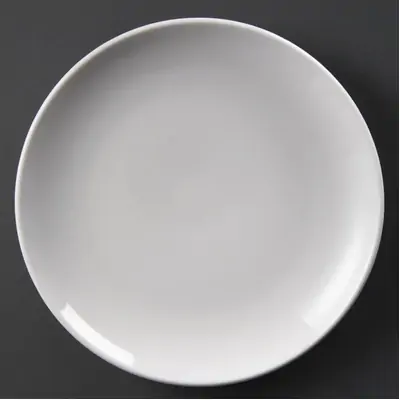 Olympia Whiteware Coupe Plate 230mm (Box of 12) - U078