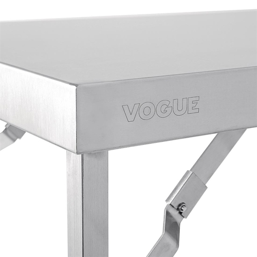 Vogue Stainless Steel Folding Table 1800mm - CB906