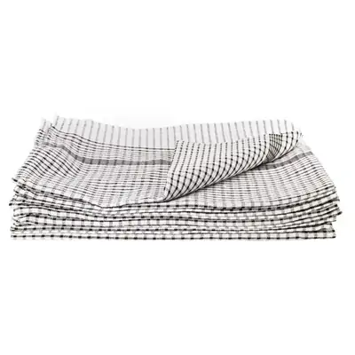 Wonderdry Tea Towels Black & White 762x508mm (Pack of 10) - CC597