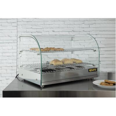 Apuro CK916-A Countertop Heated Food Display 554mm - CK916-A