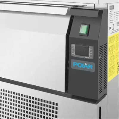 Polar DA997-A U-Series Double Drawer Counter Fridge Freezer 6xGN - DA997-A