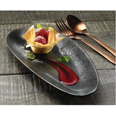 Olympia Fusion Oval Plate 357mm (Box of 4) - DR090