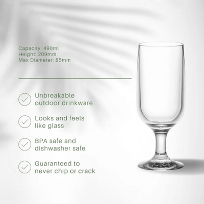 D-Still Essentials Polycarbonate Goblet 490ml (Box of 4) - DSS172