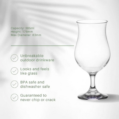 D-Still Unbreakable Essentials Cocktail Polycarbonate 385ml (Box of 4) - DSX020