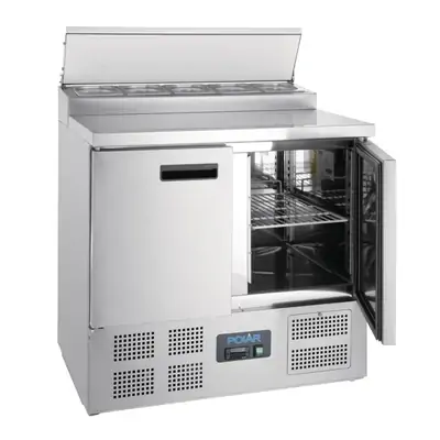 Polar G604-A G-Series Pizza Prep Counter Fridge 254Ltr - G604-A