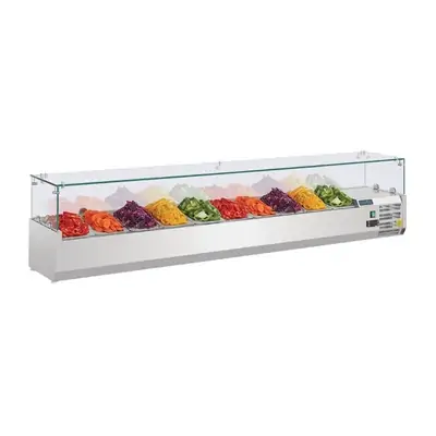 Polar G611-A G-Series Countertop Prep Fridge 10x 1/4 GN - G611-A
