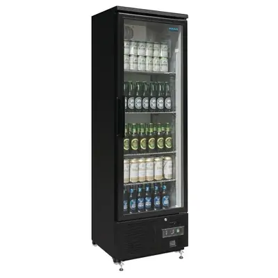 Polar GJ447-A G-Series Upright Back Bar Cooler with Hinged Door 307Ltr - GJ447-A