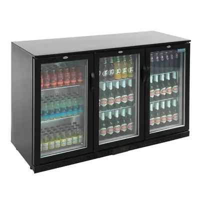 Polar GL004-A G-Series Counter Back Bar Cooler with Hinged Doors 330Ltr - GL004-A
