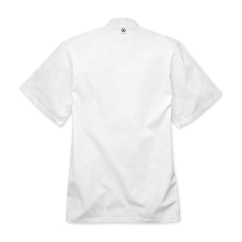Cannes Press Stud Chef Jacket - White - SSSN-WHT-XS - SSSN-WHT-XS