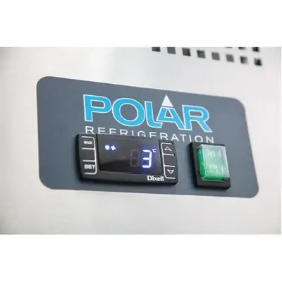 UA048-A Polar U-Series Triple Door Counter Fridge 417L - UA048-A
