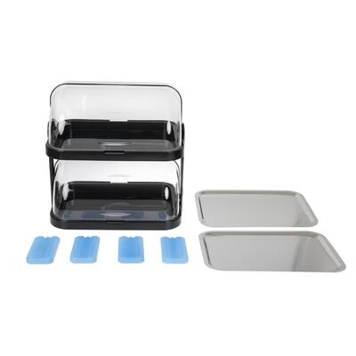 APS Cooling Display Roll Top Double - CB794