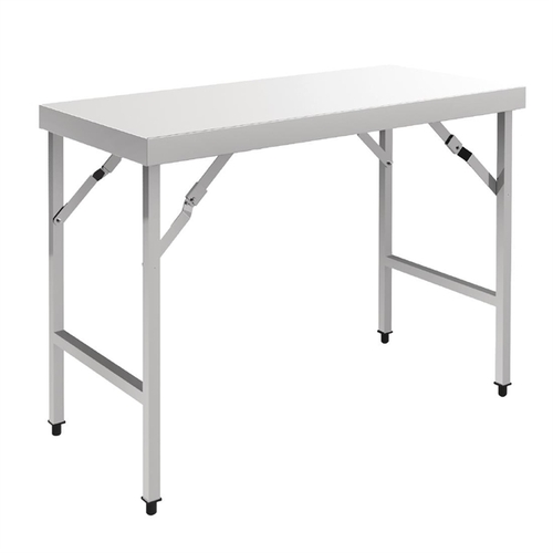 Vogue Stainless Steel Folding Table 1200mm - CB905