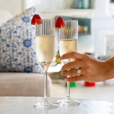 D-Still Bamboo Polycarbonate Champagne Flute 180ml (Box of 4) - DS2019-147