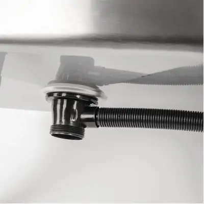  Vogue Stainless Steel Mop Sink 500wx500dx550h - GL281-A