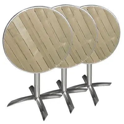 Bolero Flip-Top Table Ash 600mm - U424