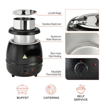 Force Electric Soup Warmer – 10L - 73501