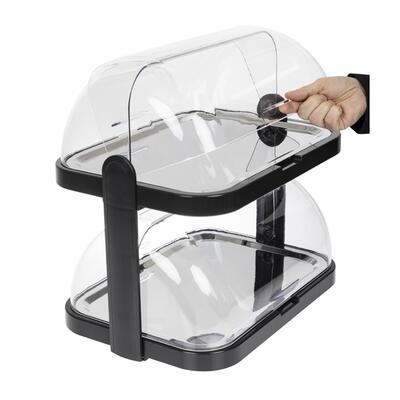 APS Cooling Display Roll Top Double - CB794
