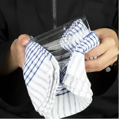 Vogue Wonderdry Tea Towels Blue 760x510mm (Pack of 10) - CC596