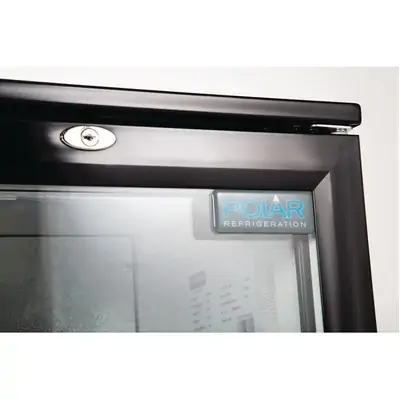 Polar GL002-A G-Series Counter Back Bar Cooler with Hinged Doors 208Ltr - GL002-A