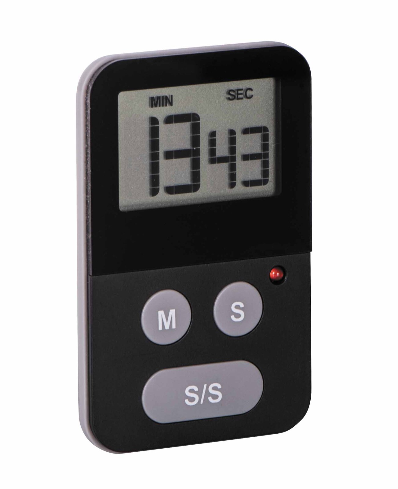 Avanti Digital Kitchen Timer With Light Black