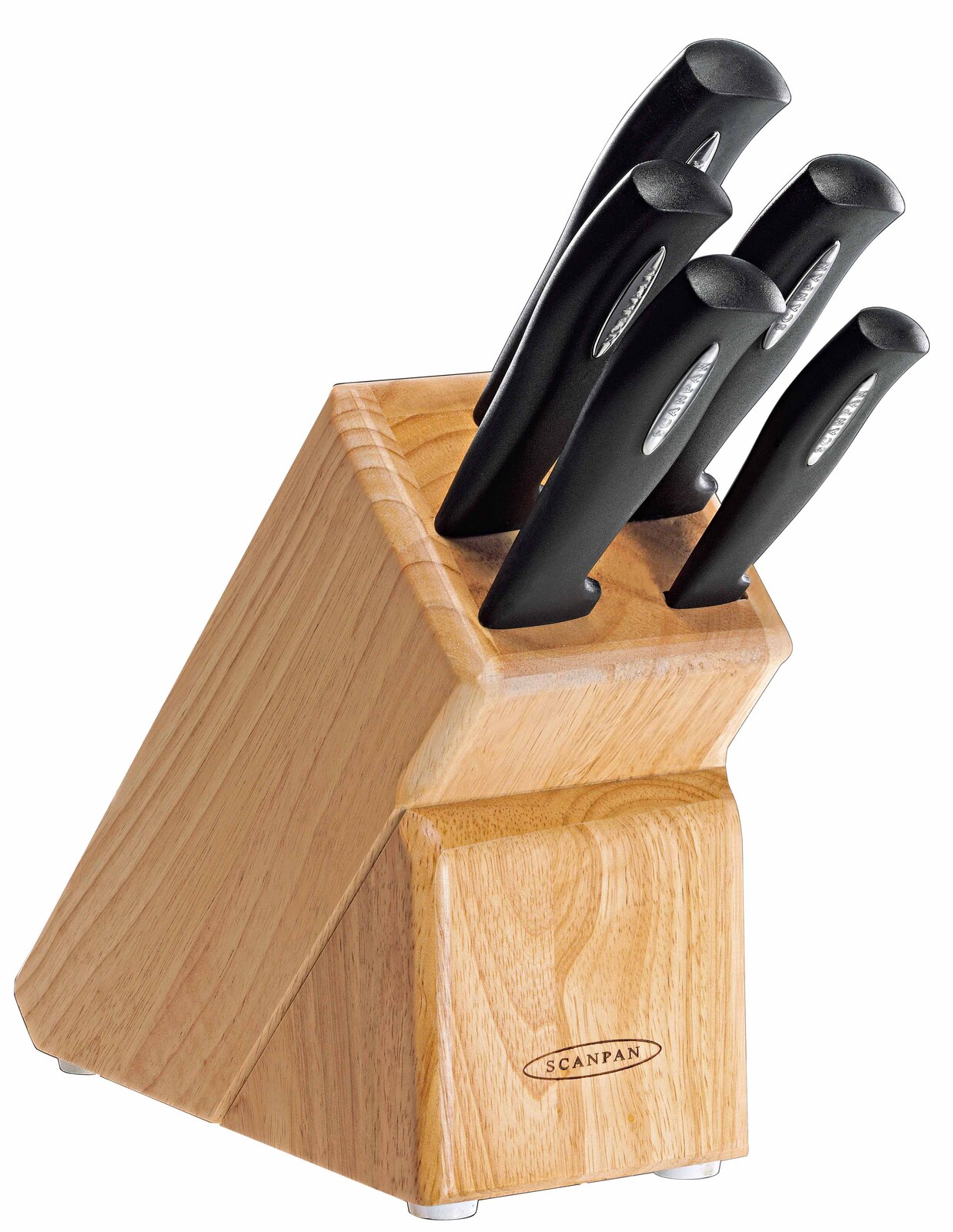 Scanpan Microsharp Knife Block 6Pieces Set