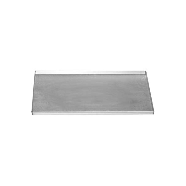 Paderno Blue Steel 16 x 12 in. Rectangle Baking Sheet