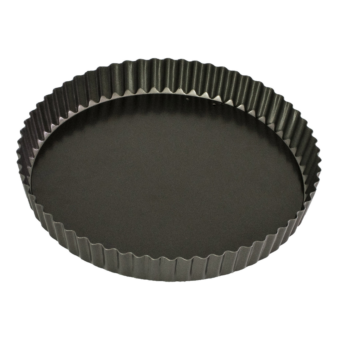 Bakemaster Non Stick Loose Base Round Quiche Pan 250mm