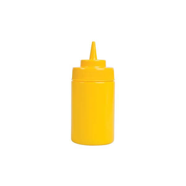 Squeeze Bottle - Wide Mouth 360ml Yellow  - 45282