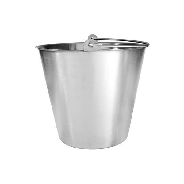 Bucket / Water Pail 13.0Lt - 18/10 Stainless Steel - 70602