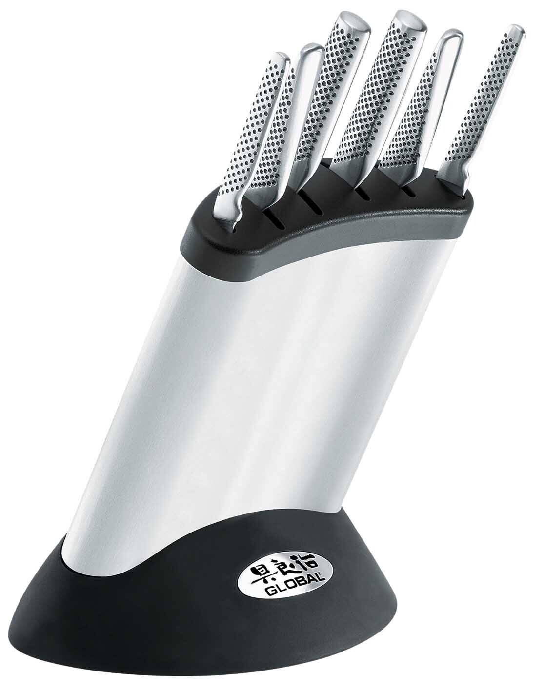 Global Synergy Knife Block Set 7 Piece Set