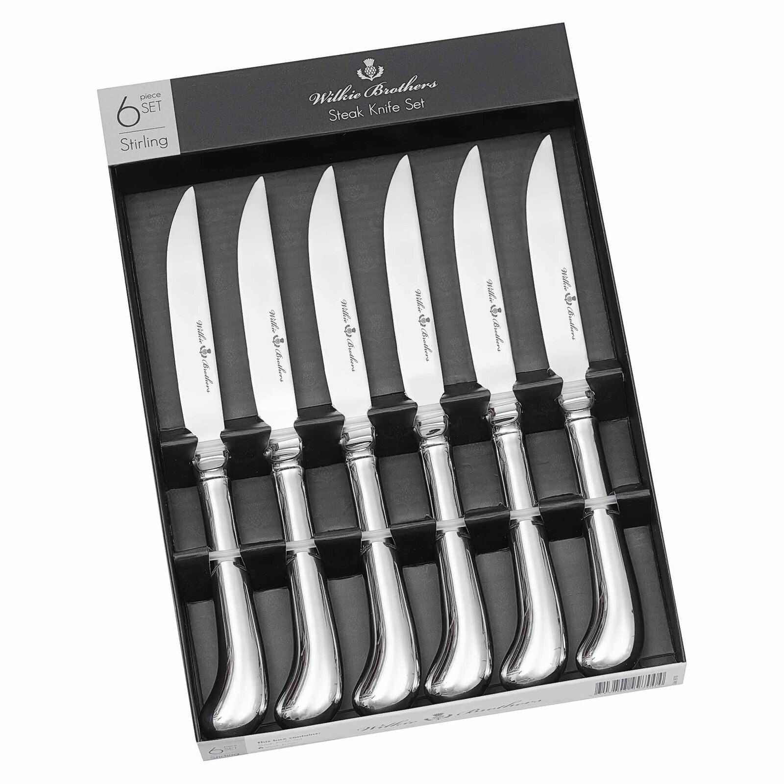 Wilkie Brothers Stirling Steak Knife 6Piece Set