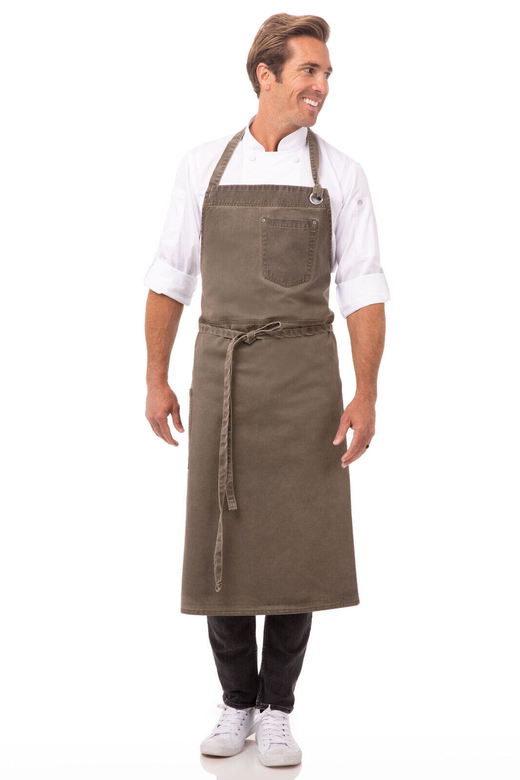 Chef Works Dorset Chefs Bib Apron ABCAQ004
