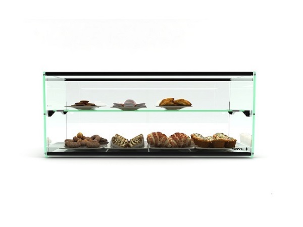 Sayl ADS0036 Two Tier Ambient Display - 920w x 390d x 375h - ADS0036