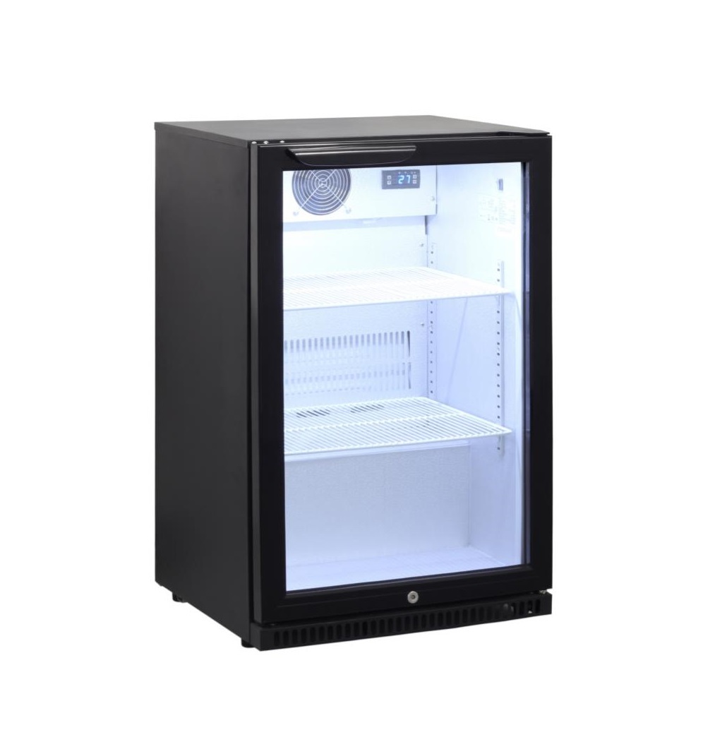 Schmick Glass Door Mini Bar Fridge With Lock 38 Cans atelieryuwa.ciao.jp