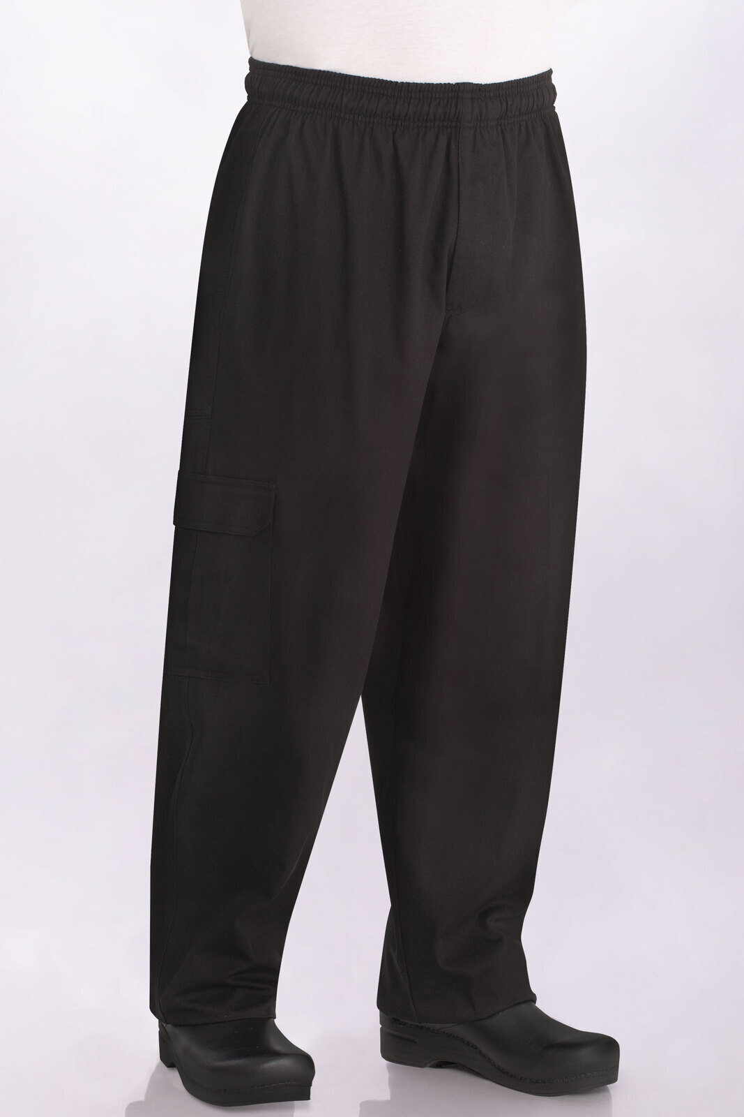 Chef Works Black Cargo Chef Pant - CPBL
