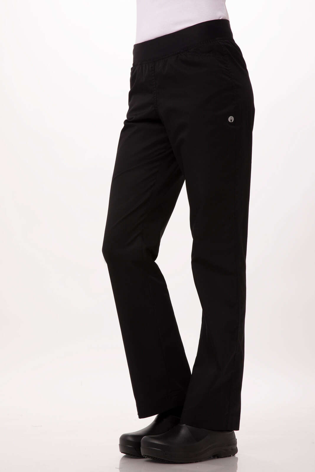 Chef Works Womens Black Lightweight Slim Pants PBN01WBLK