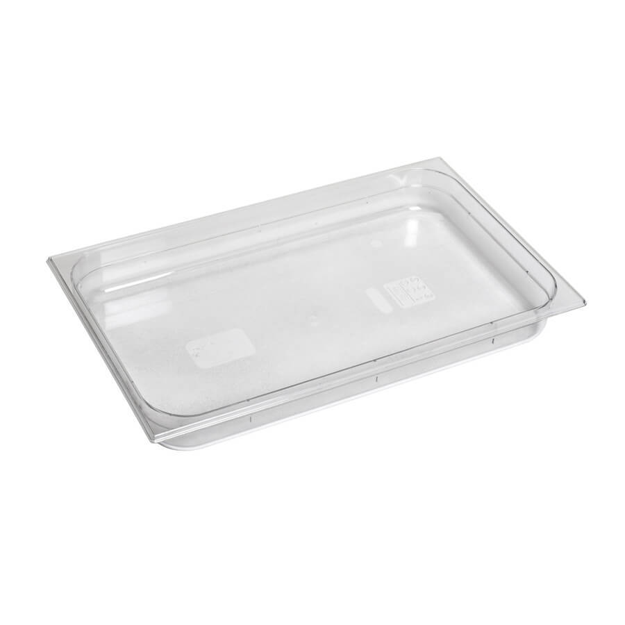 Bain Marie Tray Clear Polycarbonate Food Pan Gastronorm 1/1 Size 200mm Deep