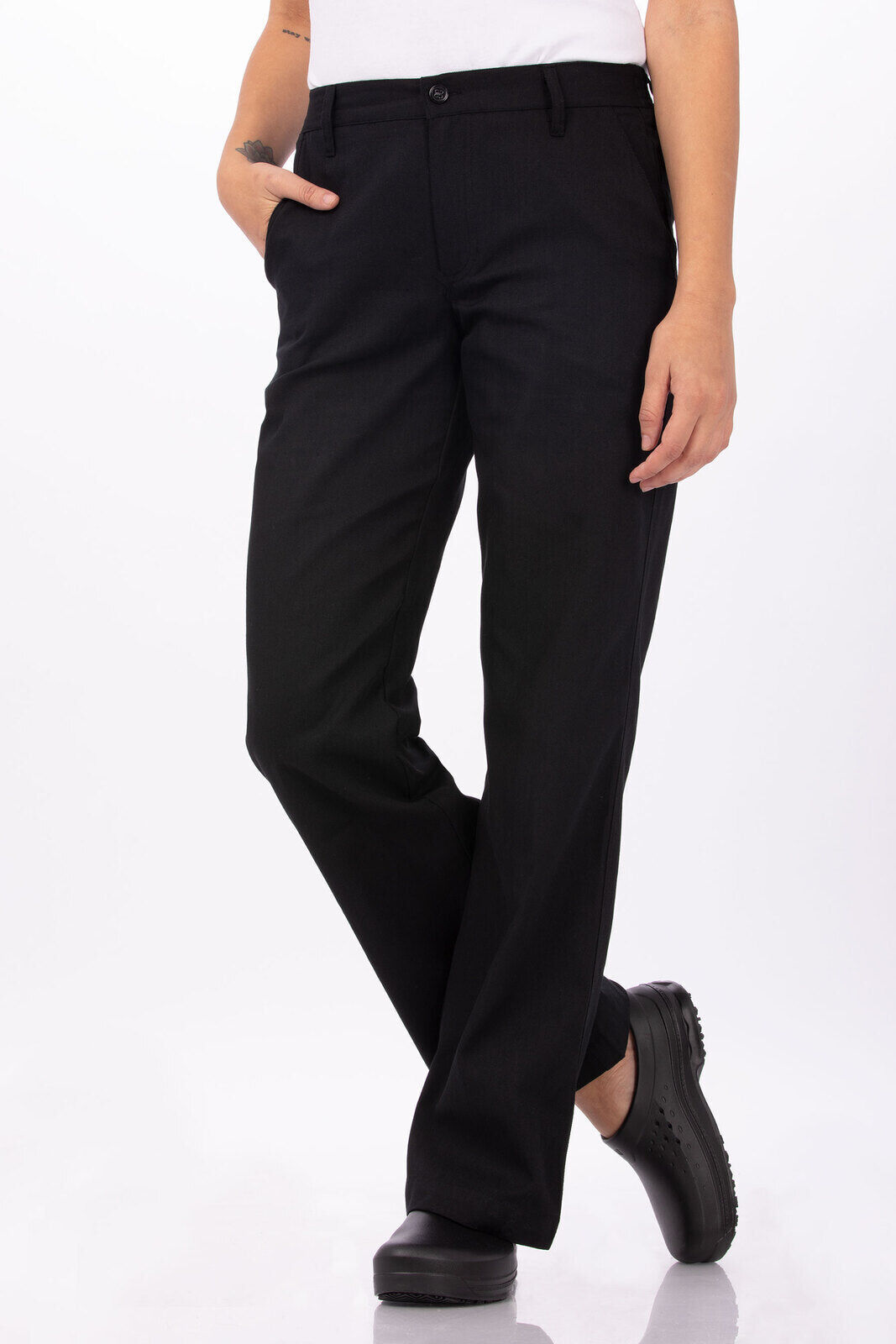 Chef Works Professional Women's Black Chef Pants PW003BLK