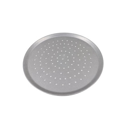 Pizza Tray Aluminium Perforated 11" - W005F