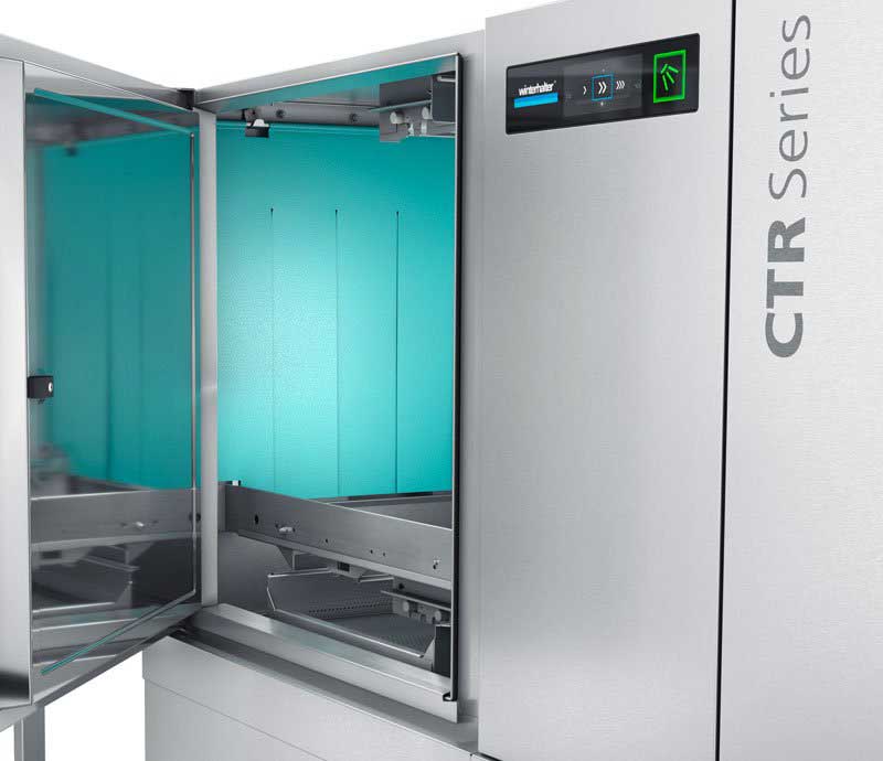 EXCELLENT PERFORMANCE: THE NEW CTR COMPACT RACK CONVEYOR DISHWASHER BY WINTERHALTER