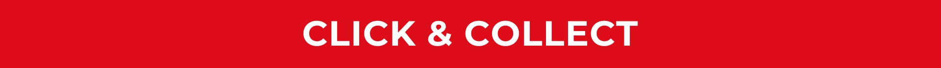 HClick and COllect – Ultra Wide Banner