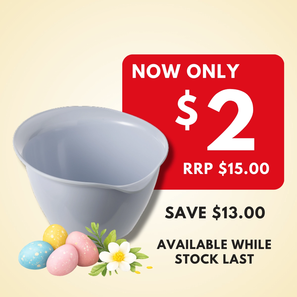 Melamine Mixing Bowl 2.5L