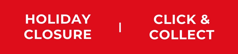 Holiday Closure Click and COllect – Mobile Banner